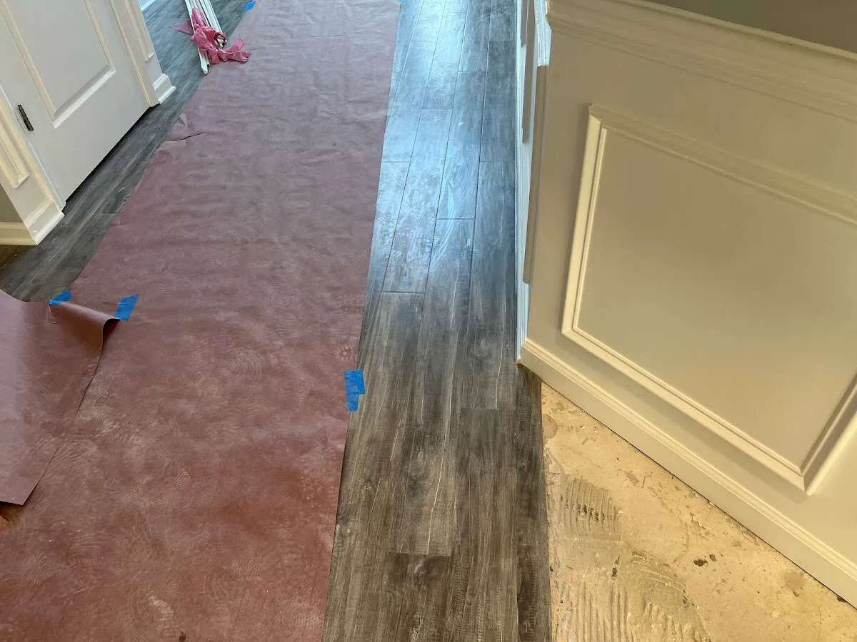 Completed marble shower restoration in North Manchester